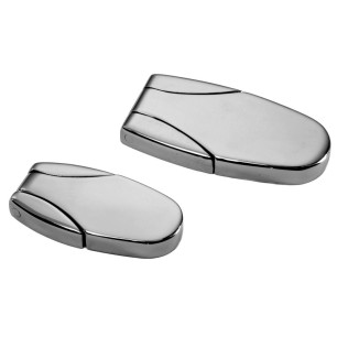Charnière AISI316 poli miroir 90x47 mm | EAN 8033137130007 Ref 38.927.02