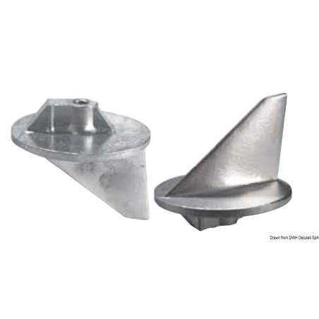 Queue de carpe court Mercury 40-225 HP zinc | EAN 8033137138409 Ref 43.420.00