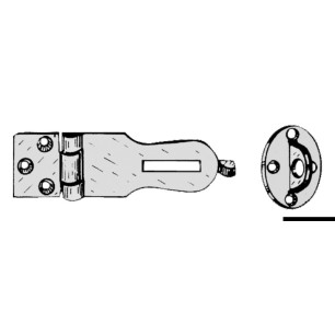 Bloque coqueron laiton chromé 95x25 mm | EAN 8033137130076 Ref 38.980.01