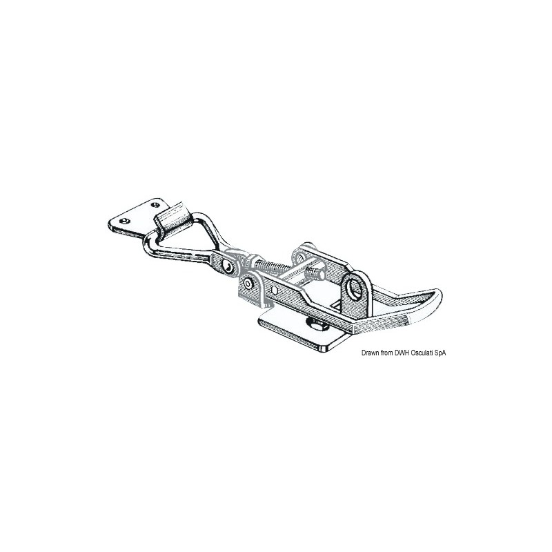 
Fermeture levier inox 100-125 mm 
