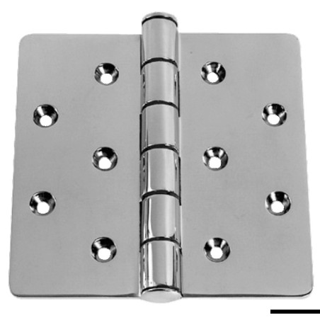 Mega charnière moulée AISI316 76x76x152 mm | EAN 8033137001987 Ref 38.921.04