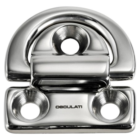 Anneaux rabattables "folding pad eyes" + anneau forgé HR| EAN 8033137192395 Ref 39.870.03