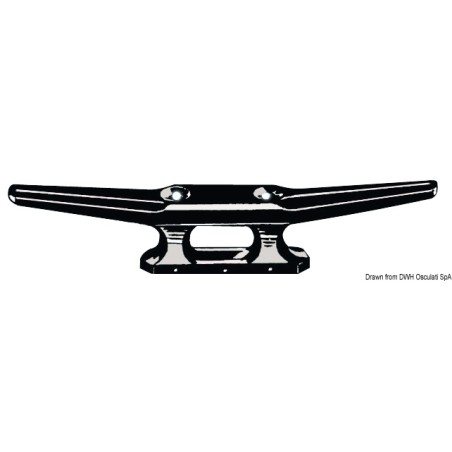 Taquet taraudé nylon noir 175 mm | EAN 8033137131172 Ref 40.055.18