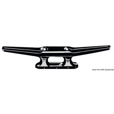 Taquet taraudé nylon noir 175 mm | EAN 8033137131172 Ref 40.055.18