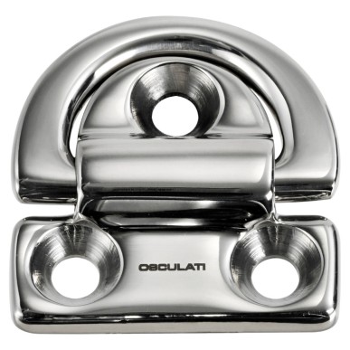 Anneaux rabattables "folding pad eyes" + anneau forgé HR| EAN 8033137192388 Ref 39.870.02