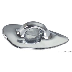 Anneau vis sans tête laiton chromé 80x35x25 mm | EAN 8033137130922 Ref 39.580.01