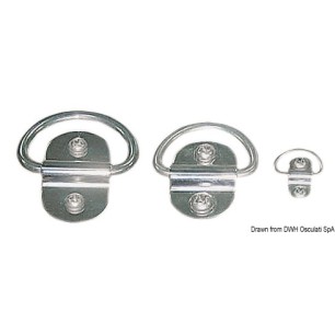 Cadène articulée AISI304 poli 68x38 mm | EAN 8033137006159 Ref 39.868.03