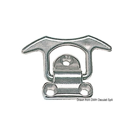 Taquet rabattable AISI316 48x49 mm | EAN 8033137006036 Ref 39.866.85