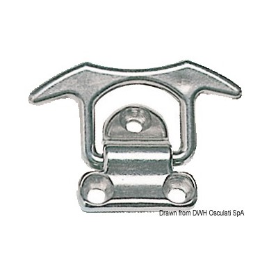 Taquet rabattable AISI316 48x49 mm | EAN 8033137006036 Ref 39.866.85