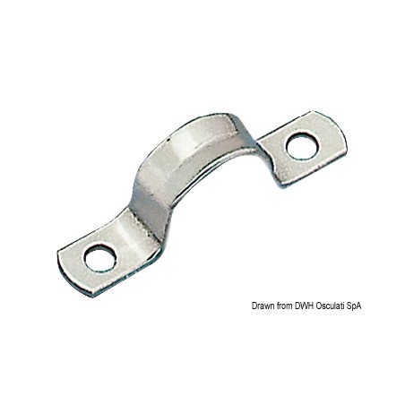 Pontet AISI316 poli 43x11 mm | EAN 8033137048906 Ref 39.319.01