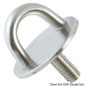 
Plaque avec vis sans tête inox poli 10 mm 
