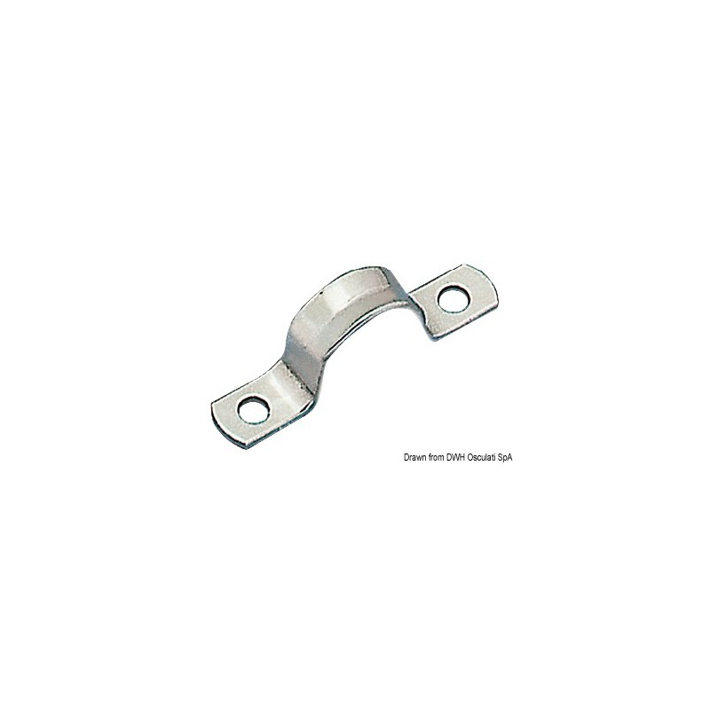 
Pontet AISI316 poli 47x14 mm 
