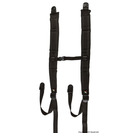 Bretelles rembourrées Amphibious Cargo | EAN 8051827524998 Ref 23.523.90
