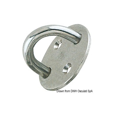 Trou + pontet 8 mm | EAN 8033137130847 Ref 39.323.03