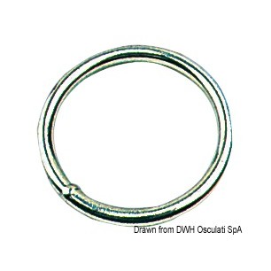 Anneau rond 6x60 mm | EAN 8033137048968 Ref 39.598.02