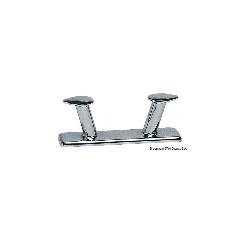 
Bitte d'amarrage laiton chromé 140 mm 
