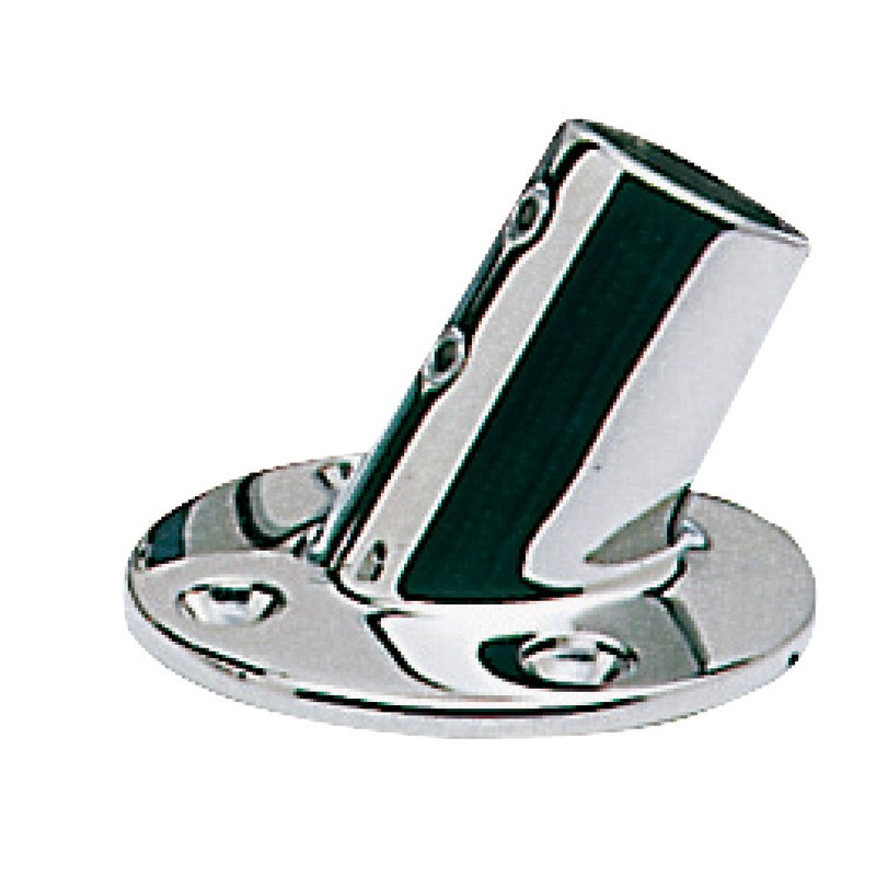 Platine p. balcon AISI316 ronde 60° 25 mm
Platine p. balcon AISI316 ronde 60° 25 mm