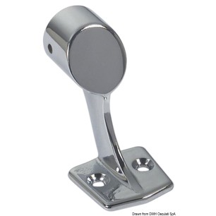 Support terminal main-courante 22 mm | EAN 8033137133190 Ref 41.040.00