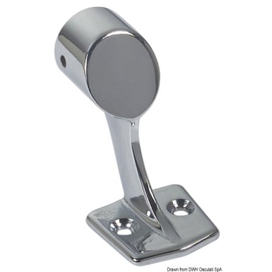 Support terminal main-courante 22 mm | EAN 8033137133190 Ref 41.040.00