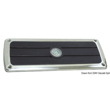 Marchepieds AISI316 213x57 mm | EAN 8033137132940 Ref 40.523.01