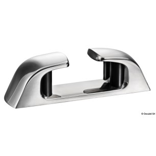 Chaumard droit rouleaux inox Capri 212 mm | EAN 8033137132902 Ref 40.305.00