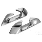 
Chaumard angulaire inox Capri 120mm (G+D) 
