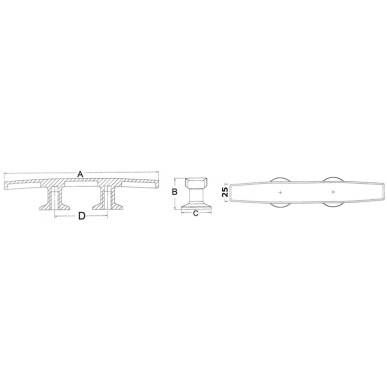 Bitte Skandy 145 mm | EAN 8033137132308 Ref 40.148.14