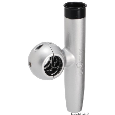 Porte-canne pêche p. tube Ø 44 mm | EAN 8033137148972 Ref 48.195.01