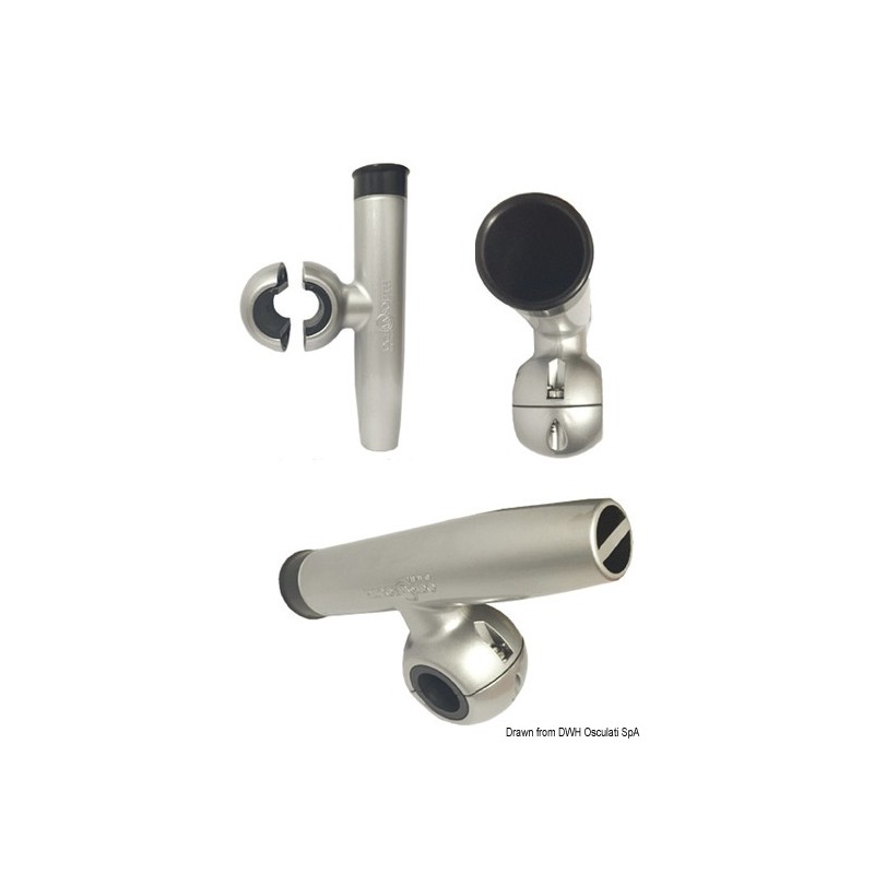 
Porte-canne  pêche p. tube Ø 32 mm 
