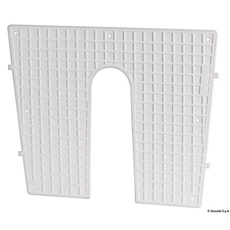 Plaque protection plastique poupe blanc 430x350 mm | EAN 8033137009310 Ref 47.763.93