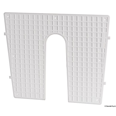 Plaque protection plastique poupe blanc 430x350 mm | EAN 8033137009310 Ref 47.763.93