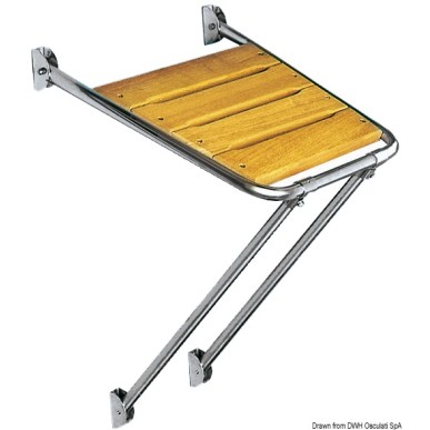Passerelle arrière + échelle 45x45 cm | EAN 8033137150005 Ref 48.420.05