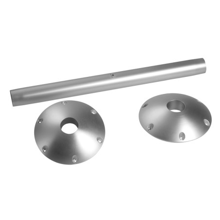 Pied de table aluminium + base externe | EAN 8033137149931 Ref 48.418.28