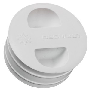 Bouchon plastique blanc p. 48.418.21 | EAN 8033137149894 Ref 48.418.17