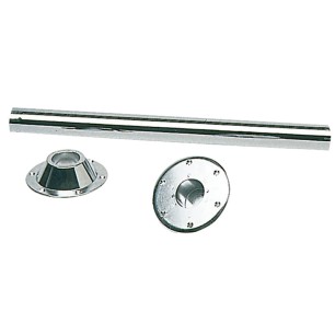Pied de table inox poli miroir 700 mm | EAN 8033137017094 Ref 48.418.11