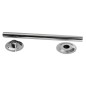 
Pied de table inox poli 670 mm 
