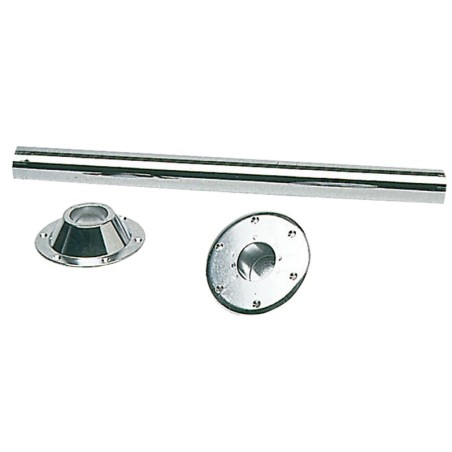 Pied de table acier chromé 700 mm | EAN 8033137149870 Ref 48.418.01