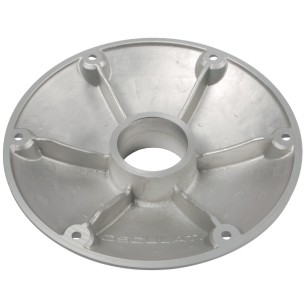 Base de rechange aluminium anodisé poli Ø 165 mm | EAN 8033137149733 Ref 48.416.33
