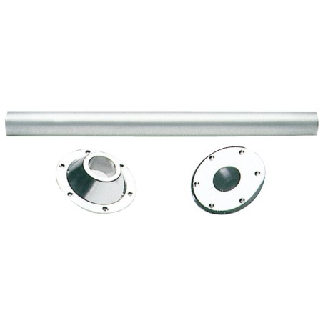 Pied de table aluminium anodisé 70 cm | EAN 8033137019746 Ref 48.418.20