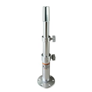 Pied table Thread Lock tri-téléscopique 450/775 mm  Ref 48.417.67