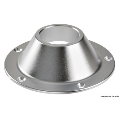 Base aluminium anodisé poli 48.418.21 | EAN 8033137044328 Ref 48.416.22