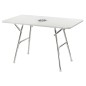 
Table pliante haute qualité rectangulaire 110x60cm 
