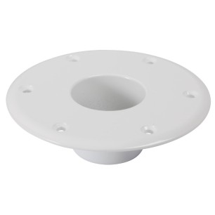 Base de rechange aluminium blanc pieds table Ø 160 | EAN 8033137053993 Ref 48.416.12