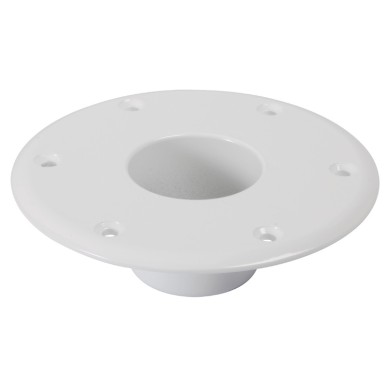 Base de rechange aluminium blanc pieds table Ø 160 | EAN 8033137053993 Ref 48.416.12