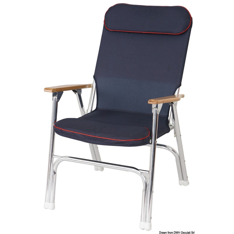 
Chaise pliable matelassé Super-deck 
