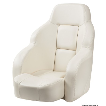 Siège anatomique rembourré FlipUP RS56 blanche | EAN 8033137149528 Ref 48.410.22