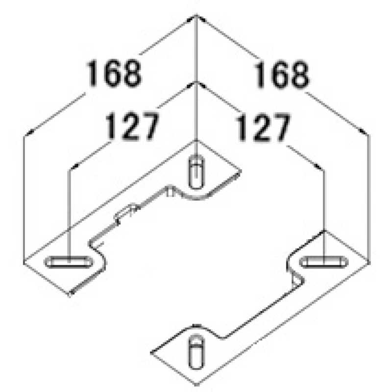 
Siège rembourré avec flip up H51 RAL9010 
