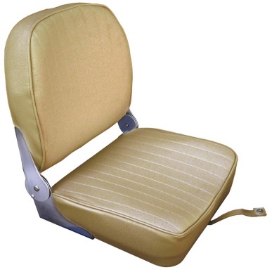 Siège dossier rabattable coussin vinyle sable | EAN 8033137149306 Ref 48.404.03