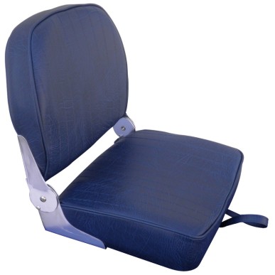 Siège dossier rabattable coussin vinyle bleu navy | EAN 8033137149290 Ref 48.404.02
