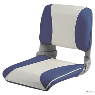 Siège rabattable rembourrage amovible blanc/bleu | EAN 8033137149245 Ref 48.402.03